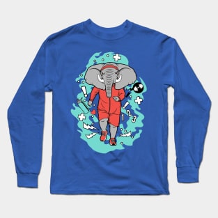 Elephant Jogging Long Sleeve T-Shirt